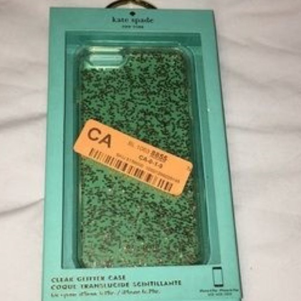 Kate Spade Cell Phones & Accessories | Kate Spade Sparkling Green Phone Case | Color: Green | Size: Os