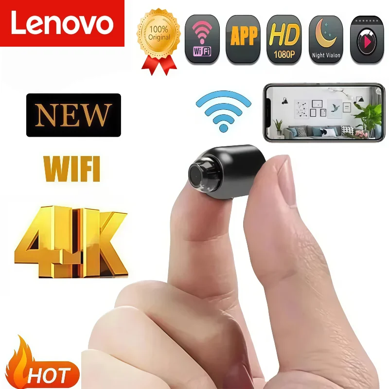 Lenovo HD 1080P X5 Mini Kamera Kamera IP Kamera Recorder Wireless Baby Monitor Indoor Sicherheit Sicherheit Überwachung Nachtsicht Image