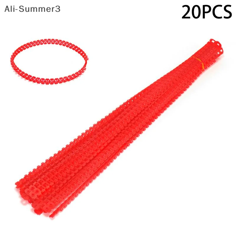 20 Stück leere Kettenriemen, leicht, praktisch, Kettennagel-Maschinen-Adapter für Decke, Trennwand, Gipskarton, Holzbrett Image