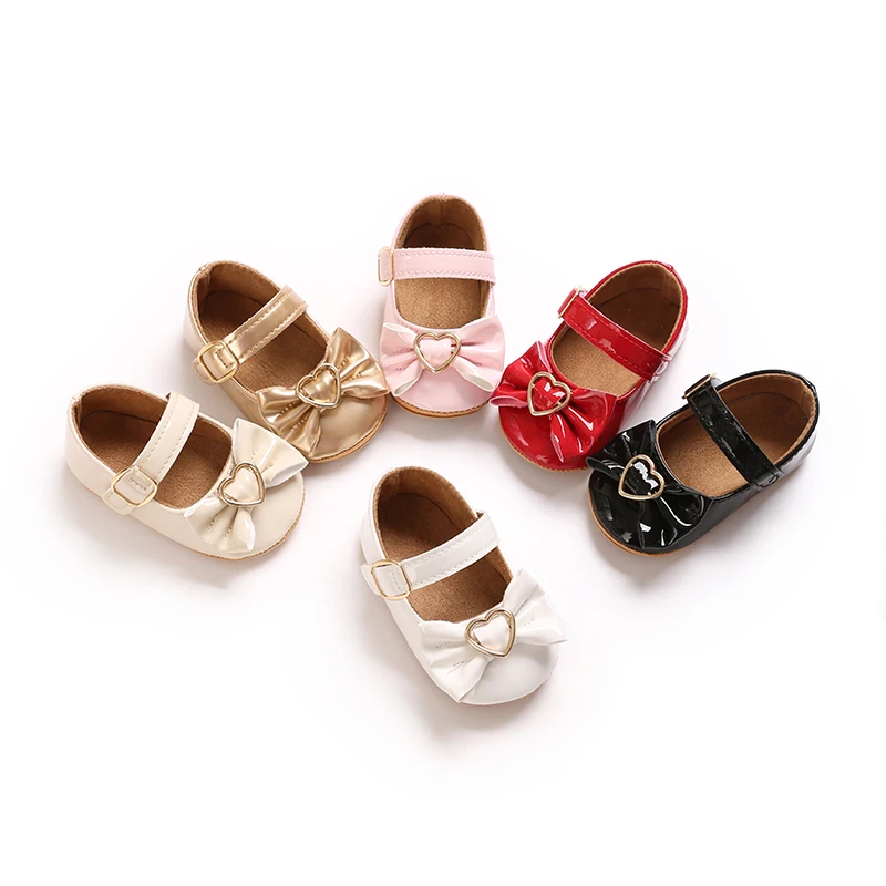 Lederschuhe Neue Kinder Einzelschuhe Frühling Und Herbst Weiche Sohlen Baby Prinzessin Schuhe Mädchen Elegante Schuhe Wöchentliche Schuhe