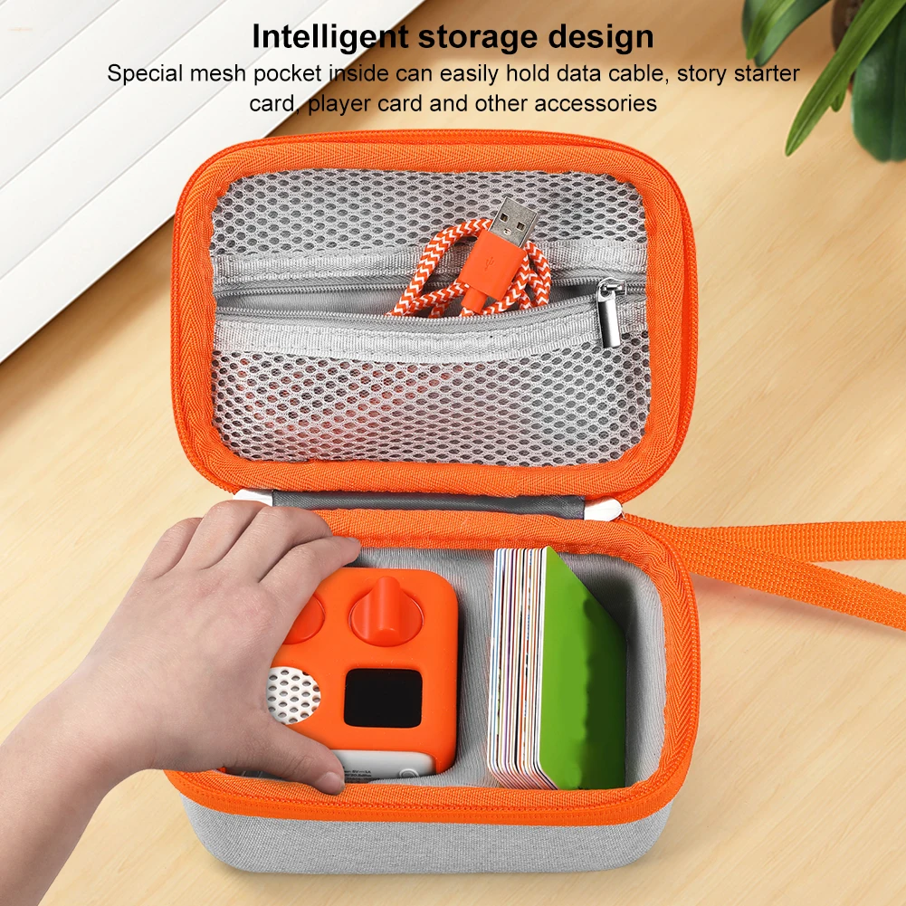 Hartschalen-Tragetasche für Yoto Mini (2024 Edition), Audio-Player, wasserdichte Hart-EVA-Hülle für Yoto Mini Kids Audio-Musik-Player Image