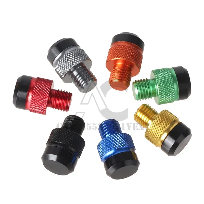 Motorrad M10 Aluminium Spiegel Loch Stecker Schraube Bolzen passend für Yamaha MT10 MT25 FZ09 FZ07 MT07 MT09 Zubehör Motorrad Image