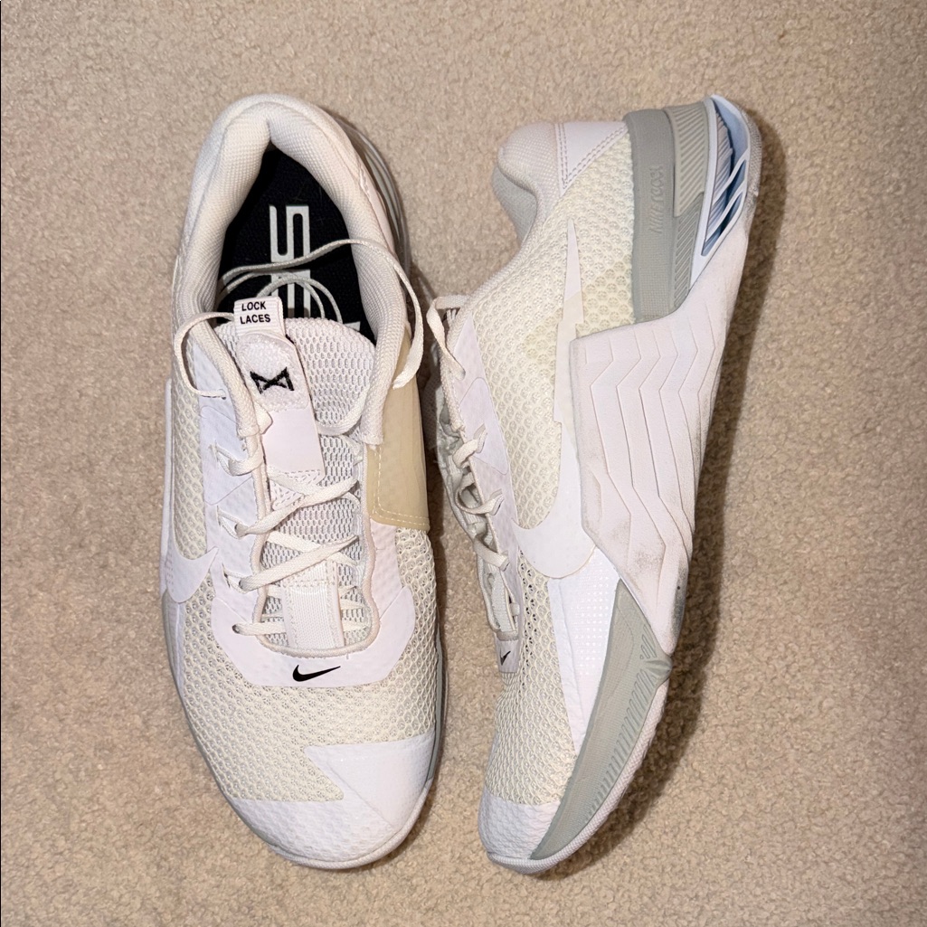 Nike Shoes | Custom Nike Metcons | Color: Gray/White | Size: 9.5
