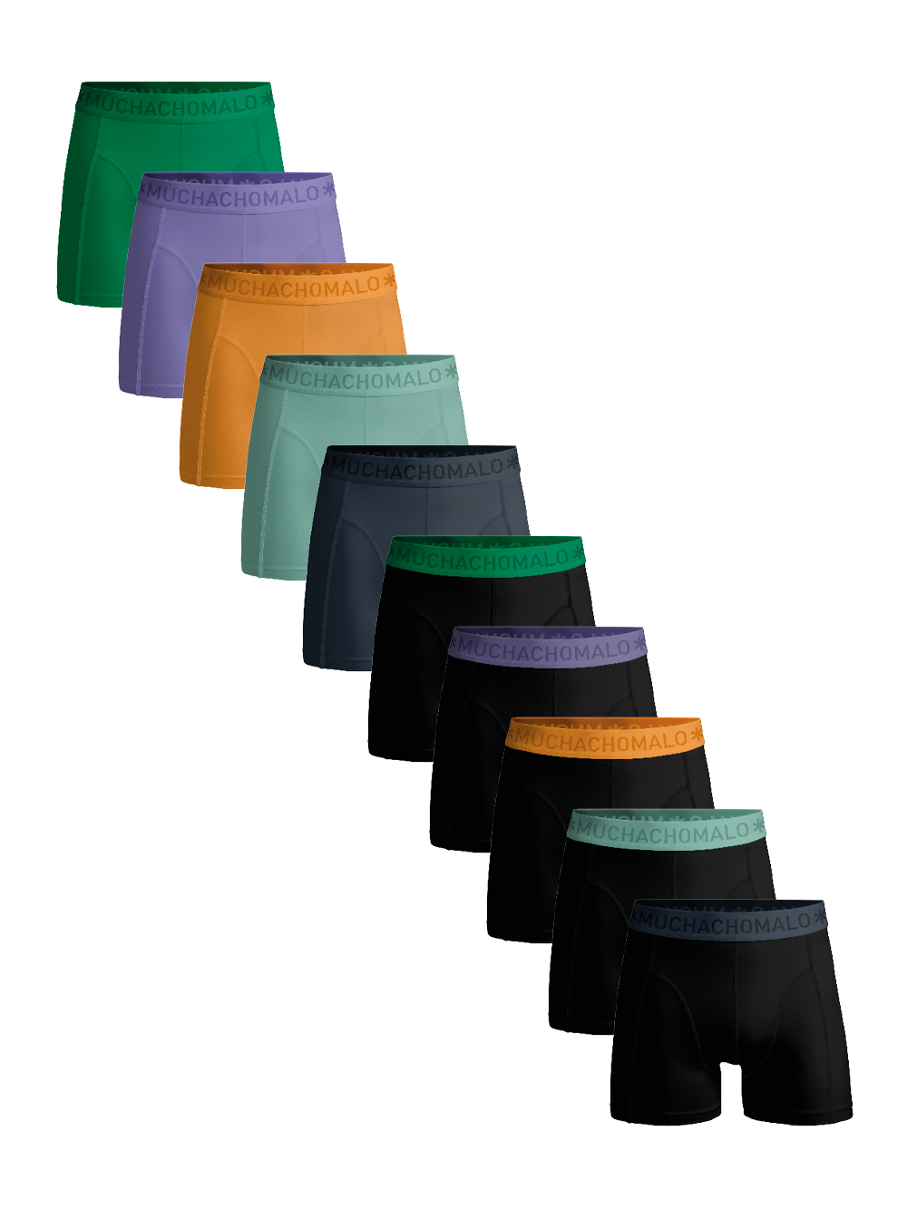 Muchachomalo Herren Boxer Shorts - 10er Pack - Herren Unterwäsche Image