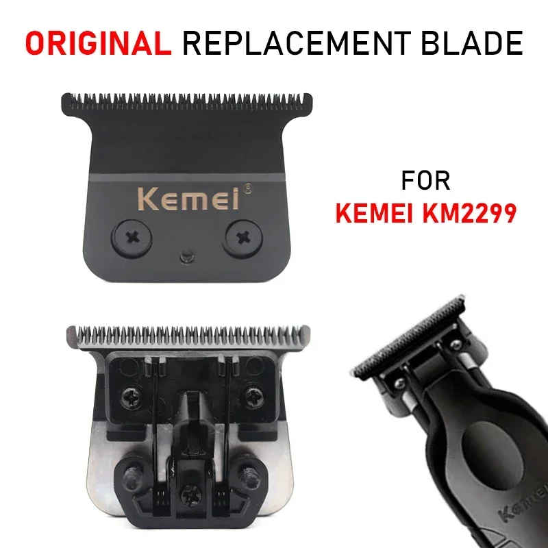 Original Ersatz DLC Trimmer Klinge Fit für Kemei KM-2299 Clipper Professionelle Haar Trimmer Cutter Kopf Teile Zubehör Image