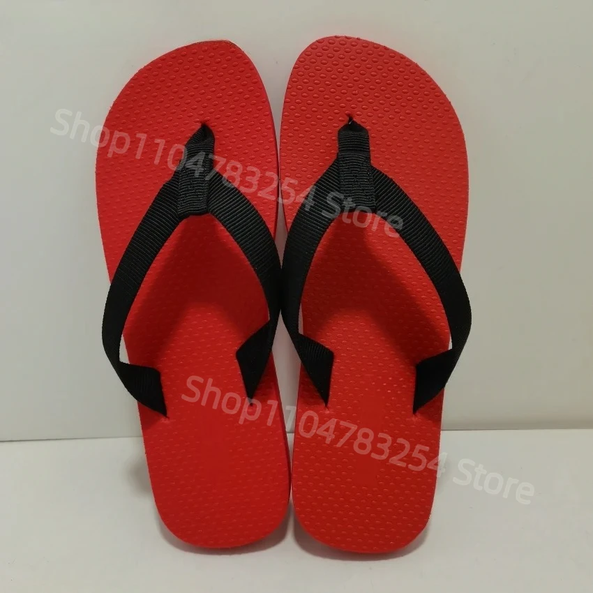2025 neue Mischfarben Vielseitige Flip-Flops Hausschuhe Frauen Flachen Boden Rutschen Sommer Outdoor Urlaub Strand Schuhe Schwimmen Schuhe Image