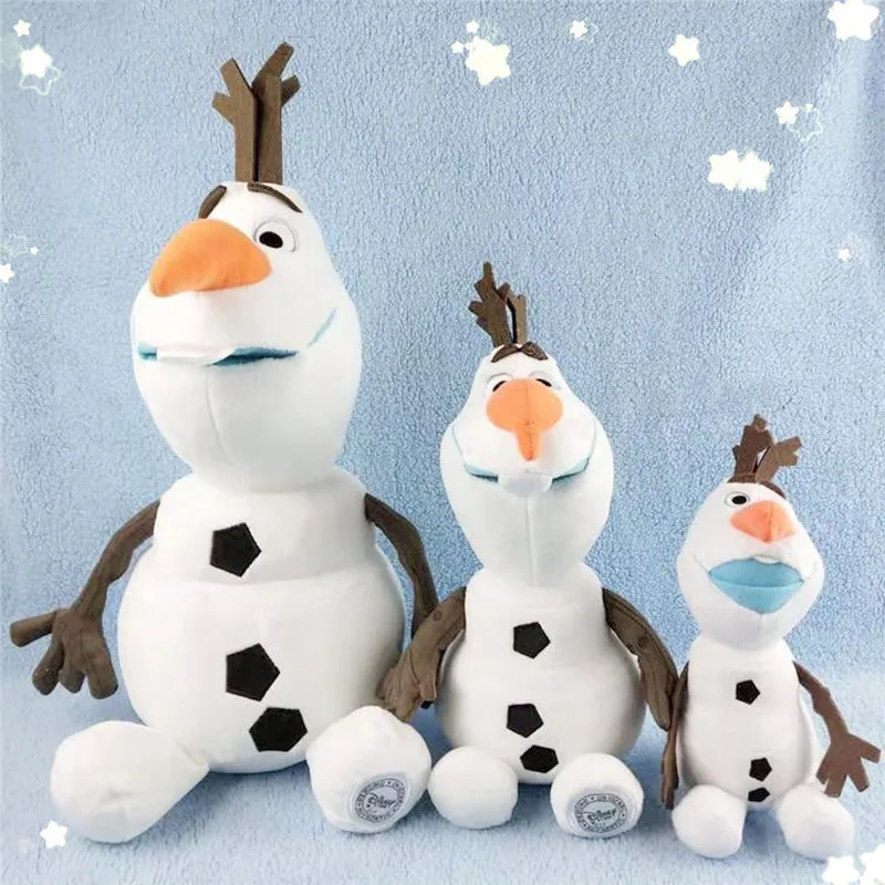 Film Frozen 2 50 cm Olaf Peluche Kawaii Pupazzo di neve Cartone animato Simpatico peluche Animali di peluche Bambola Giocattoli Brinquedos Juguetes