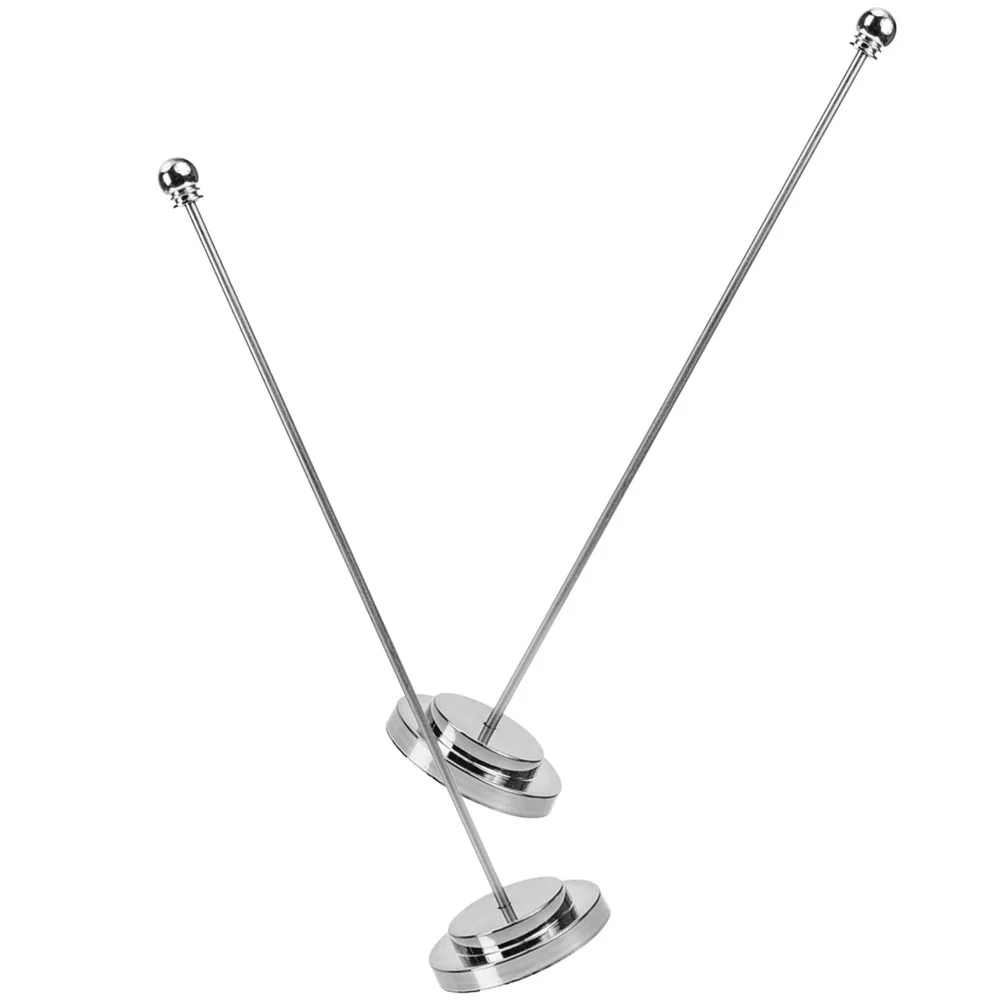 2 Pcs Metal Flag Holder Desktop Flagpole Sturdy Flagpole For Flag Display Flag Stand Home Office Decor Card Holder Note Holder