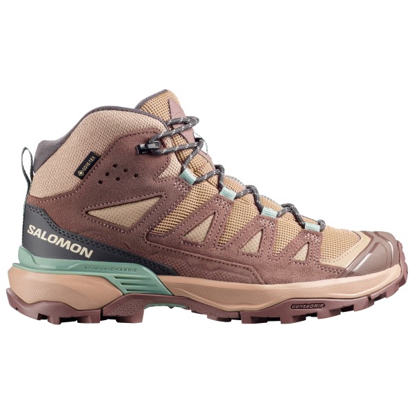 Salomon - Women's X Ultra 360 Leather Mid GORE-TEX - Wanderschuhe 43 1/3 | EU 43 braun