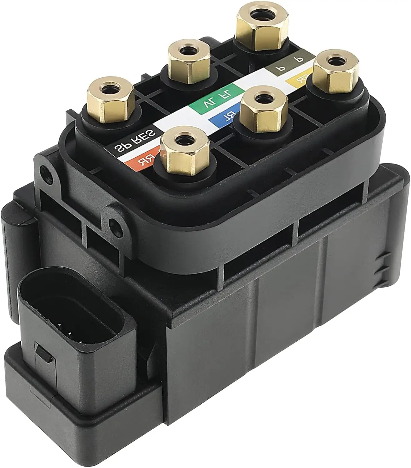 Luftfederungs-Magnetventilblock für Mercedes-Benz W164 W166 W221 W251 W212 W216 W222 W205 A2513200058 2513200058 2123200358 Image