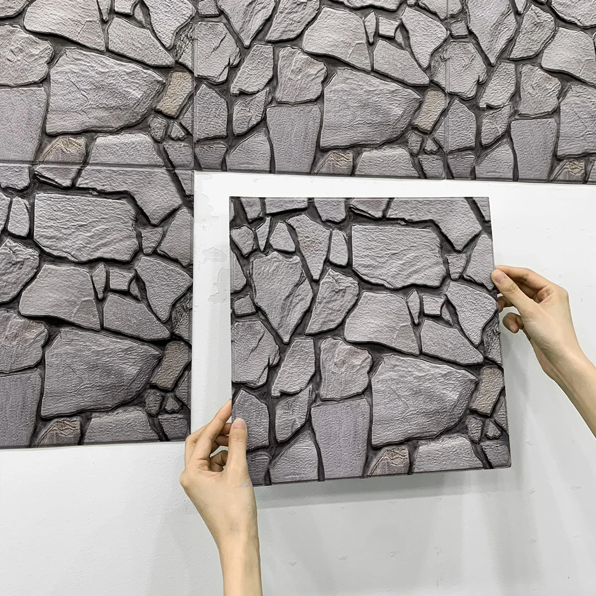 1/10 stücke 3d Kunststein schälen und kleben Wand paneel selbst klebende Küchen fliese Backs plash 3d Wanda uf kleber Fliesen aufkleber 30 cm x 30 cm