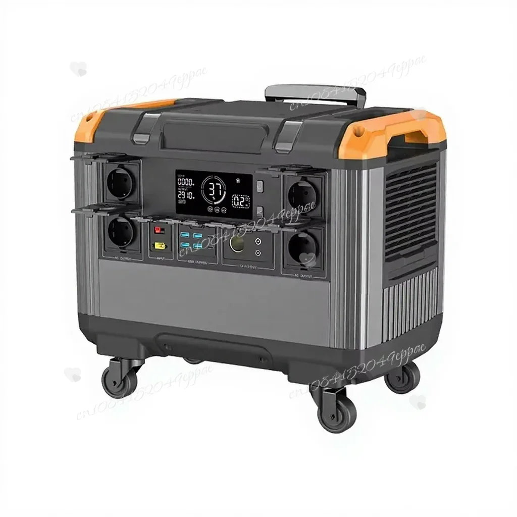 LiFePo4-Batterien, 220 V, Energiespeicherversorgung, Camping, Wohnmobil, Wohnmobil, 3000 W, tragbares Kraftwerk, 2000 W, 1000 W, Solargenerator, 600 W Image