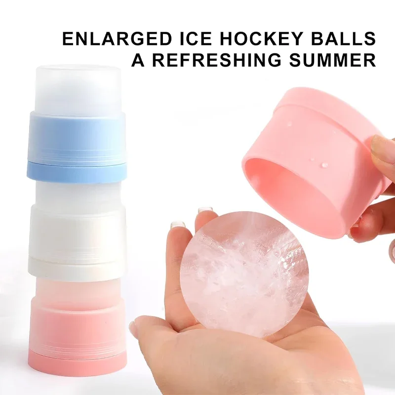 Kugel-Eiswürfelform für die Küche, stapelbar, langsam schmelzend, DIY, runde Eiskugel-Herstellungsform für Cocktail-Whisky-Getränke Image