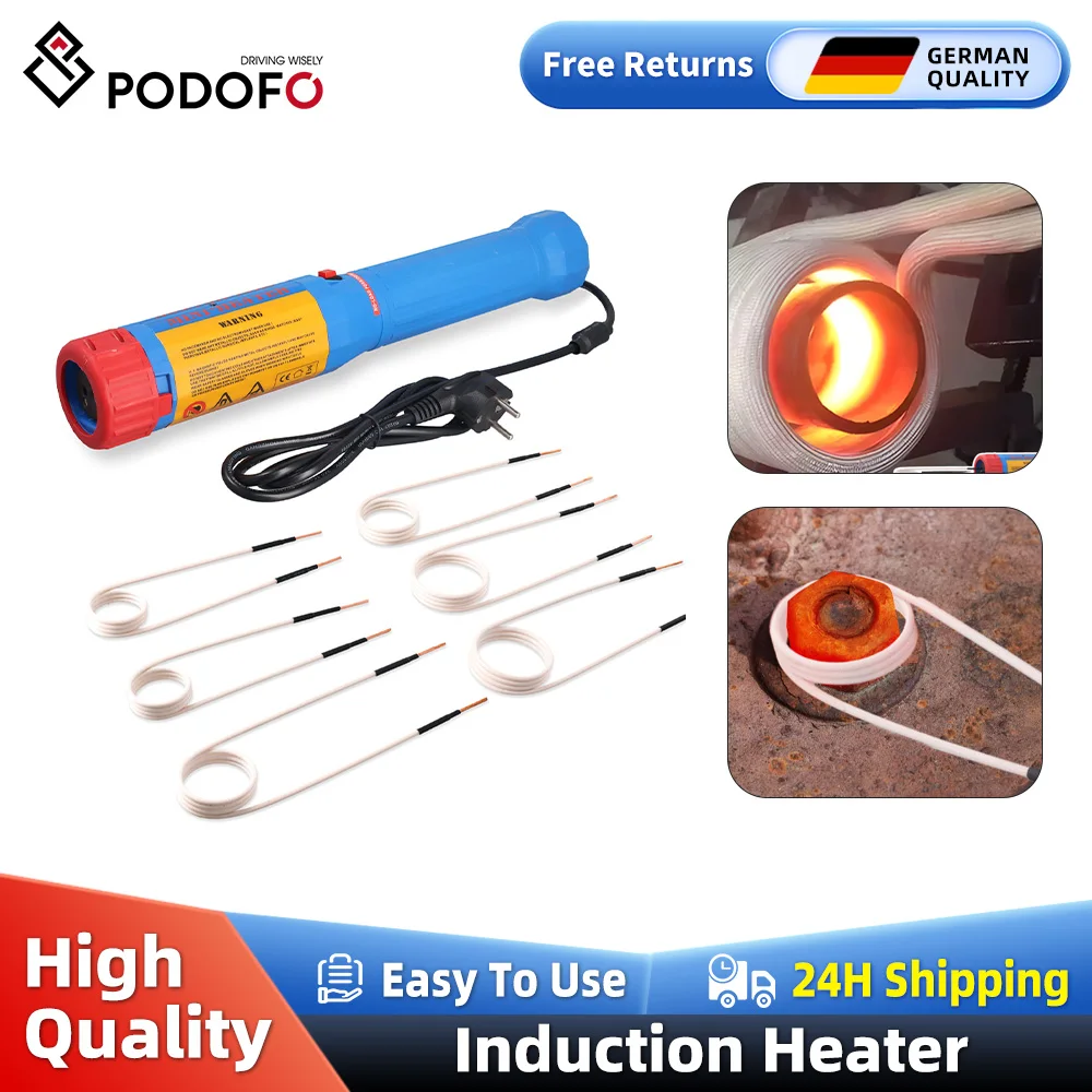 Podofo Kit de chauffage à induction magnétique, outil d