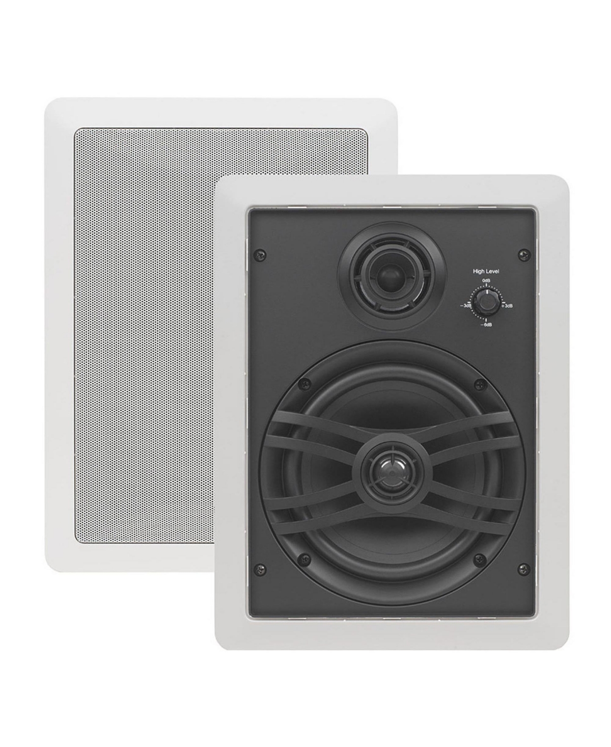 Yamaha Ns-IW470 6.5" 3-Way In-Wall Speakers - Pair (White) - White NS-IWWH
