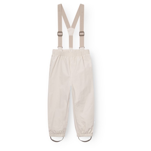 Mini A Ture - Kid's Matwilans Suspender Pants - Regenhose Gr 110 - 5 Years weiß