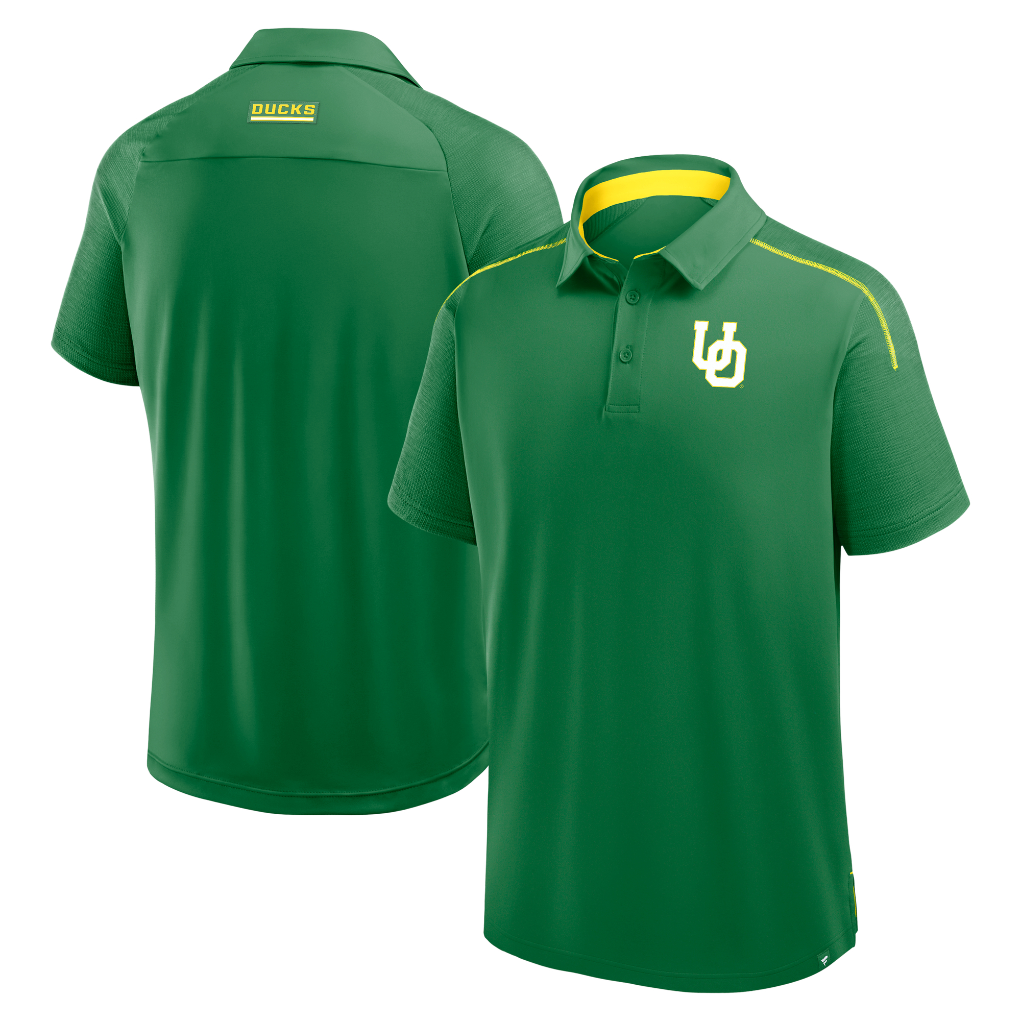 Fanatics Green Oregon Ducks Take The Lead Defender Raglan-Polo für Herren Image