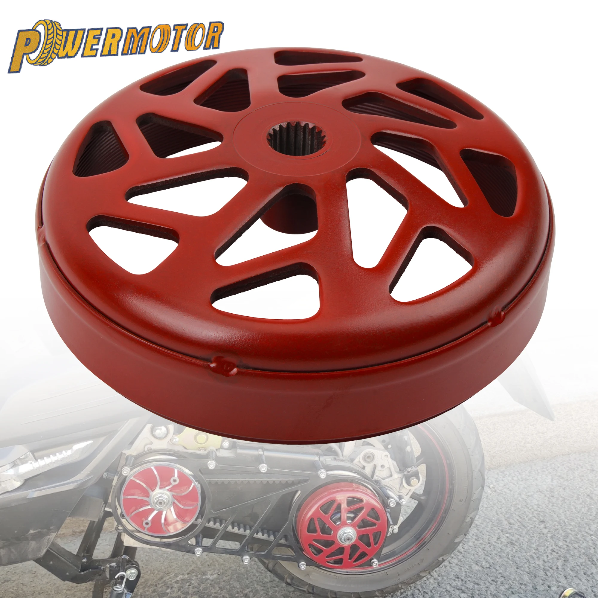 Motorrad Kupplung Glocke Trommel für Yamaha NVX155 Aerox155 Nmax155 GY6 125cc 150cc 200cc 152QMI 157QMJ Motor Roller Moped ATV Image