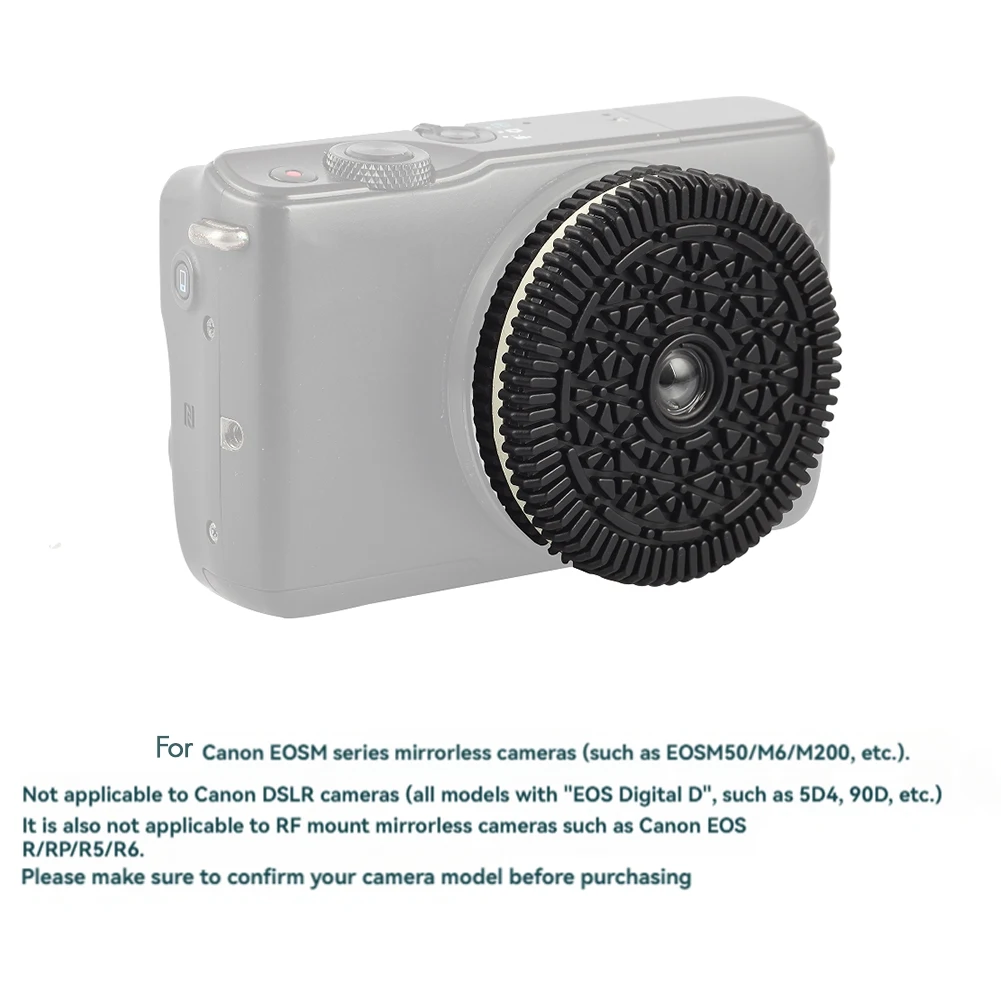 Hochwertiges EF-M-Mount 32 mm/F10-Pfannkuchenobjektiv für Canon EOS M50/M6/M200 spiegellose EF-M-Mount-Kameras [To&On-e]