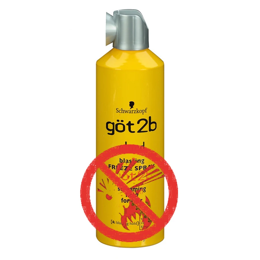 got2b spray per parrucca got 2b colla spray perruque got2b colla spray piccolo per essere incollato spray per capelli mini got to be gel per capelli