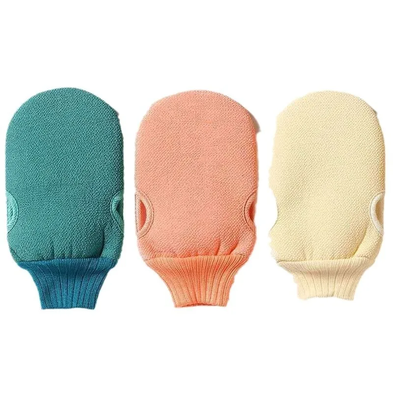 1 stücke Bad für Peeling SPA Peeling Dusche Pinsel Körper Reinigung Peeling Mitt Reiben Abgestorbene Haut Handschuhe Dusche Handtuch schaum Körper Massage
