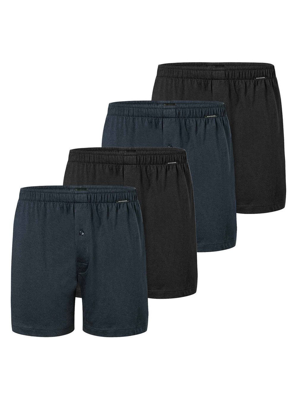 Schiesser Boxershort 4er Pack Herren mehrfarbig, 4XL Image