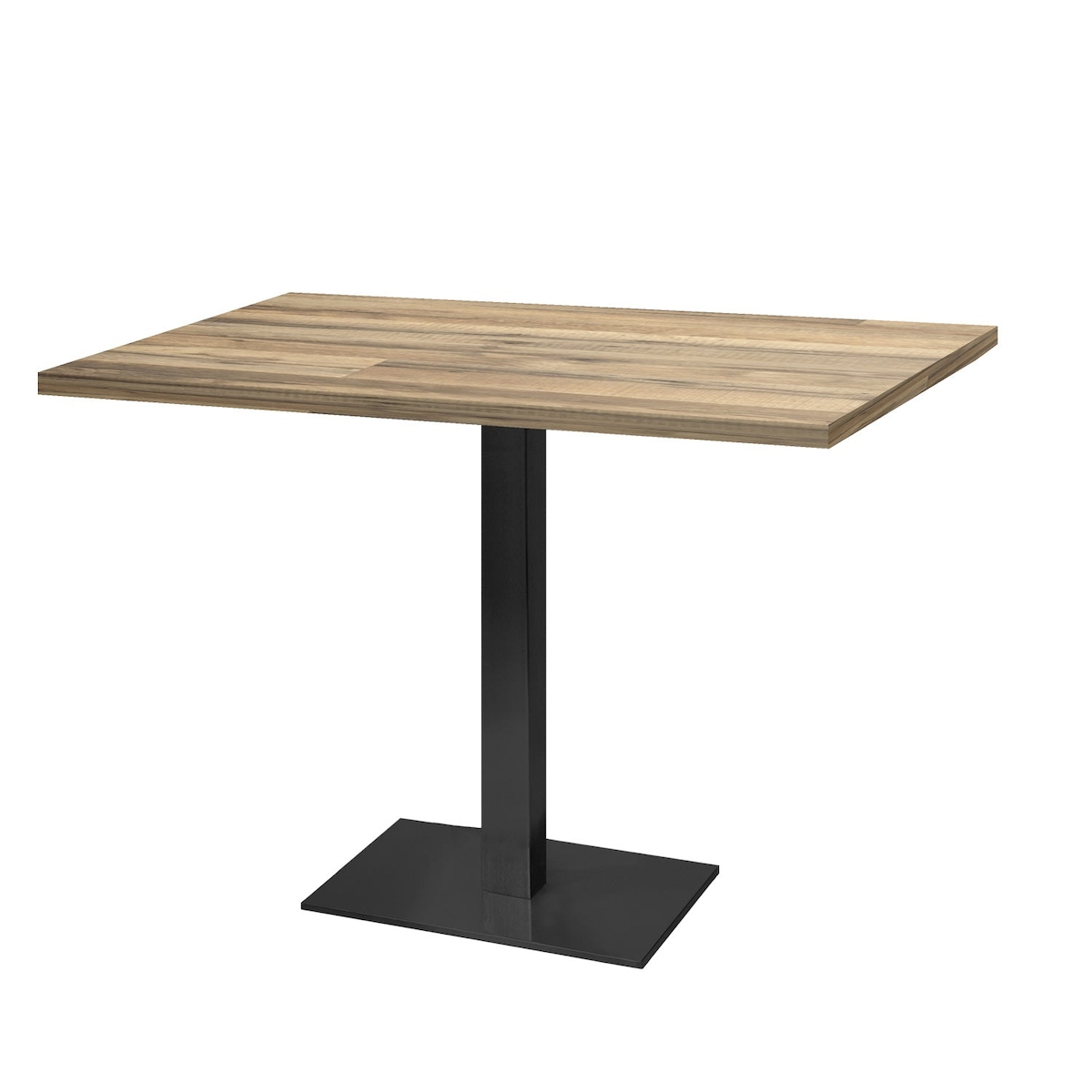 RestooTab - Tisch Milan 120x70 Dekor alter Holzboden Image