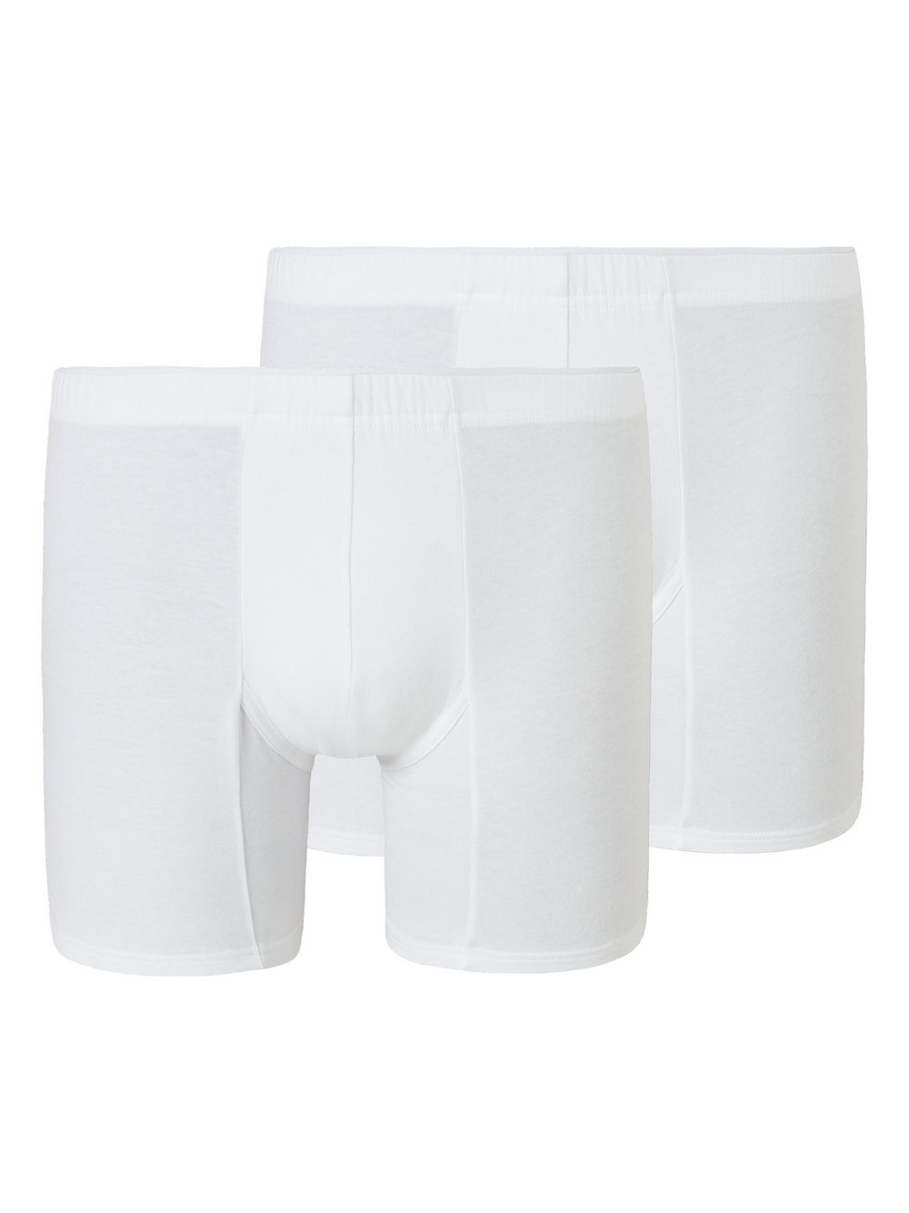 Schiesser Boxershort 2er Pack Herren weiß, L Image
