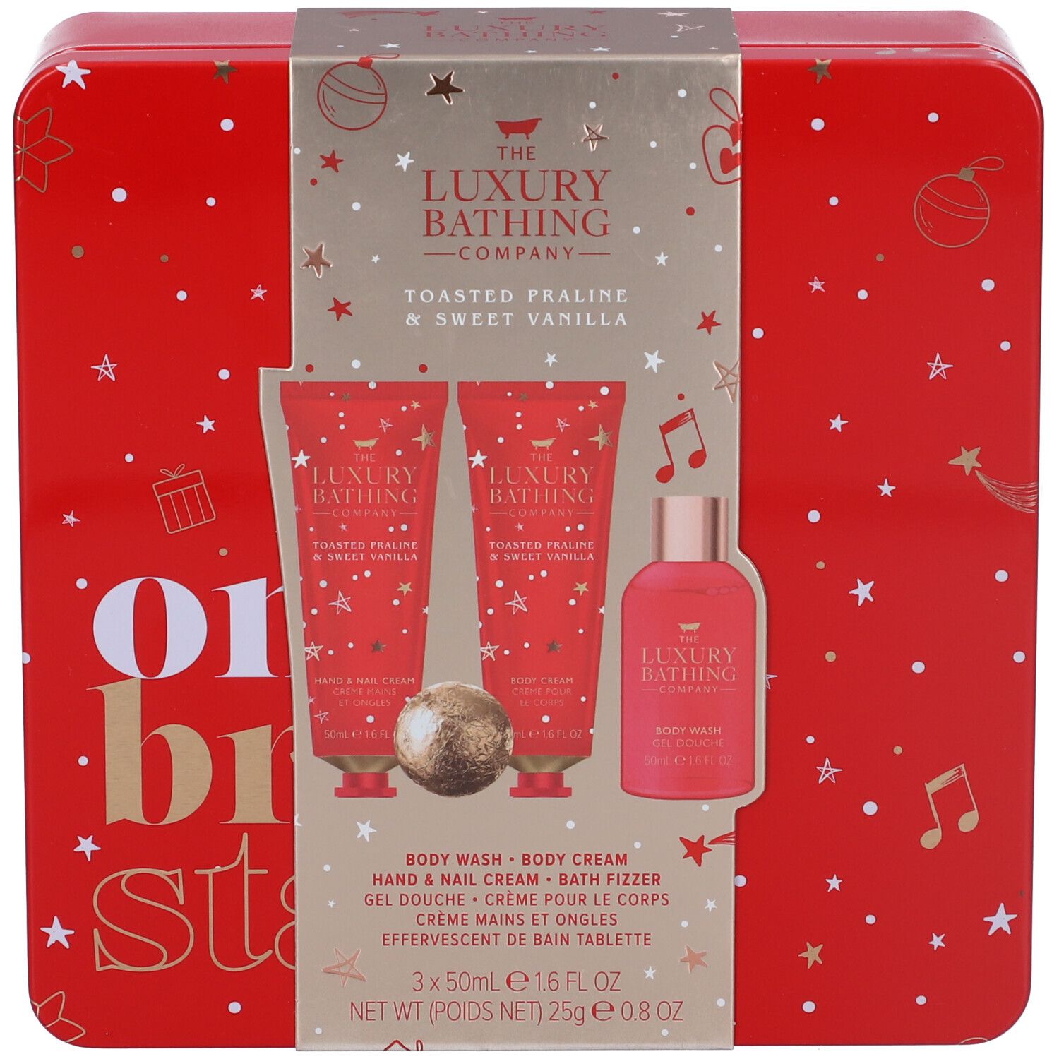 The Luxury Bathing Company Vaniglia Dolce e Pralina Tostata Gel Doccia