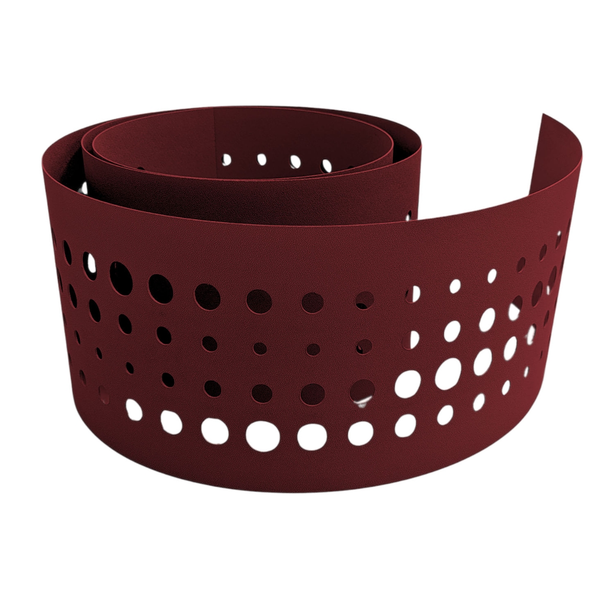 zaun|zu® Sichtschutz zaun|zu PREMIUM dekor Pulse Sichtschutz Bordeauxrot 2,55m Image