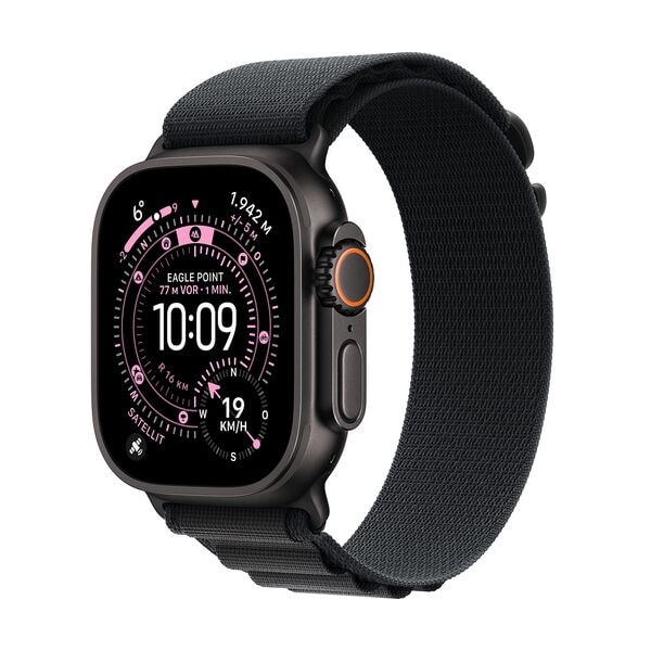 Apple Smartwatch Apple Watch Ultra 3 Alpine Loop Medium Cellular + GPS 49 mm schwarz 40 Image