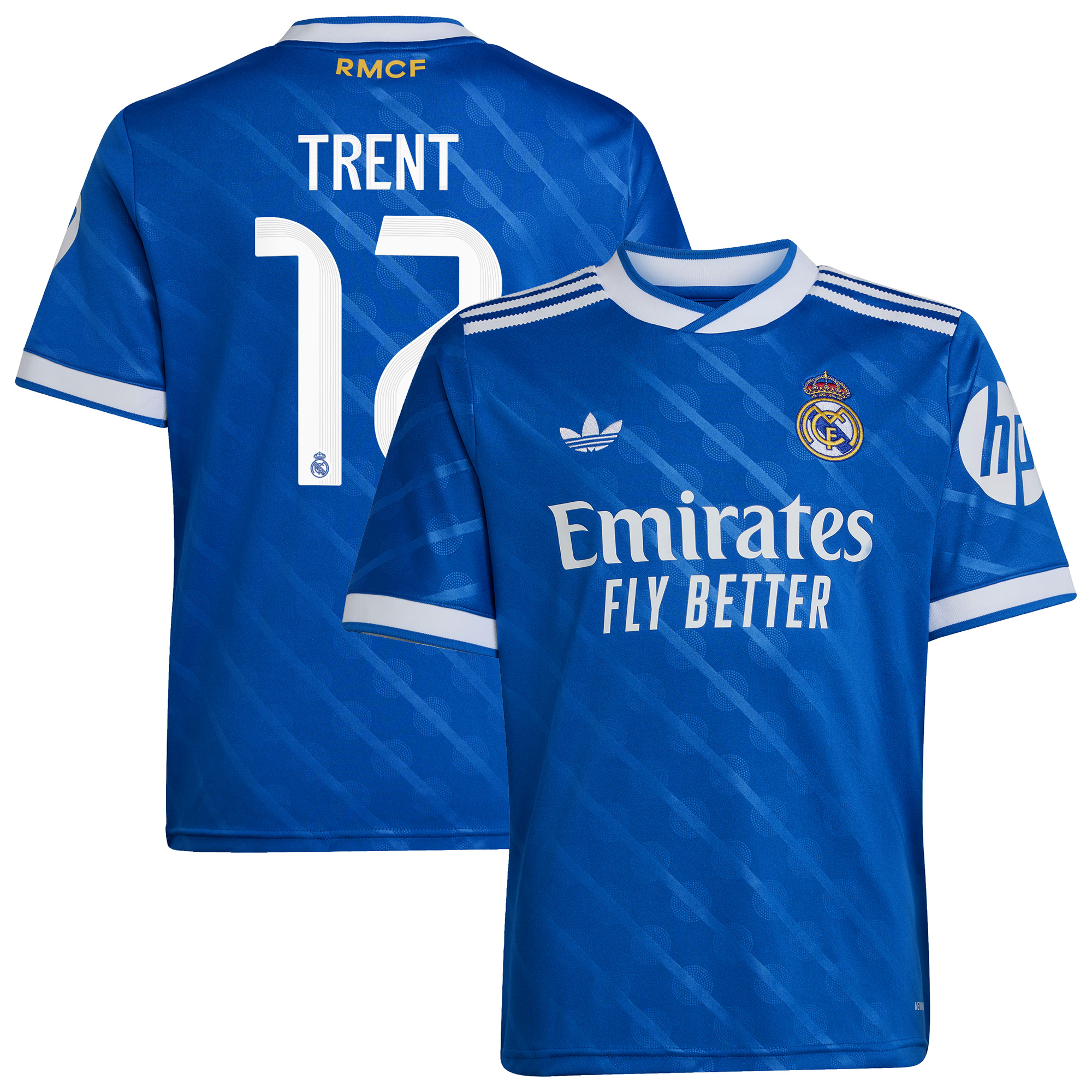 Real Madrid adidas Ausweichtrikot 2025-26 - Kinder mit aufdruck Trent 12 Image