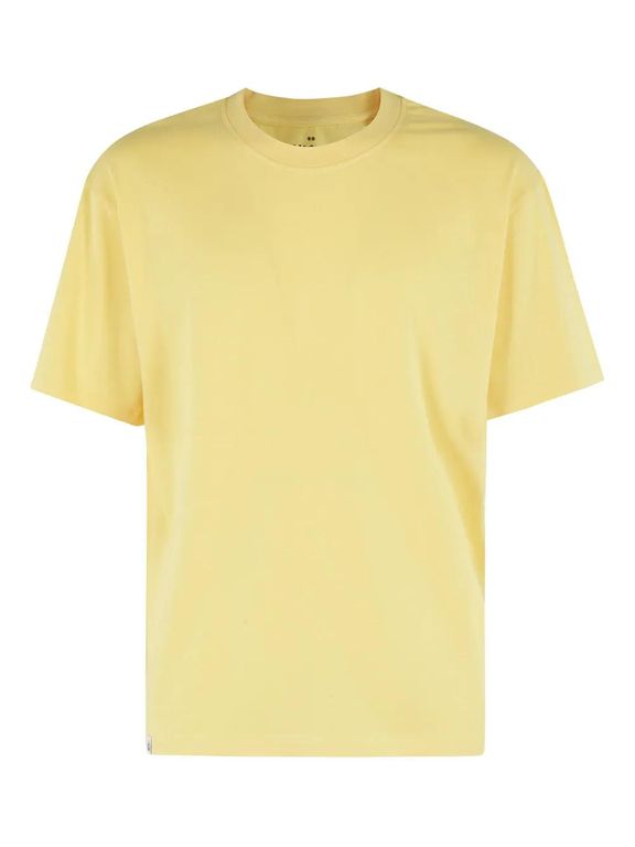 Crew-Neck T-Shirt - Yellow - Edwin T-Shirts