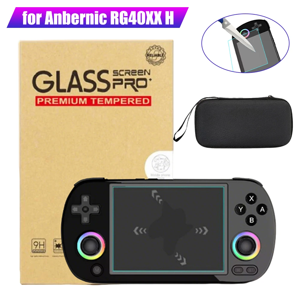 EVA-Hartschalenkoffer mit Handschlaufe, stoßfeste Reise-Schutzhülle, Hartschale für die Spielkonsole ANBERNIC RG40XX H/RG405M Image