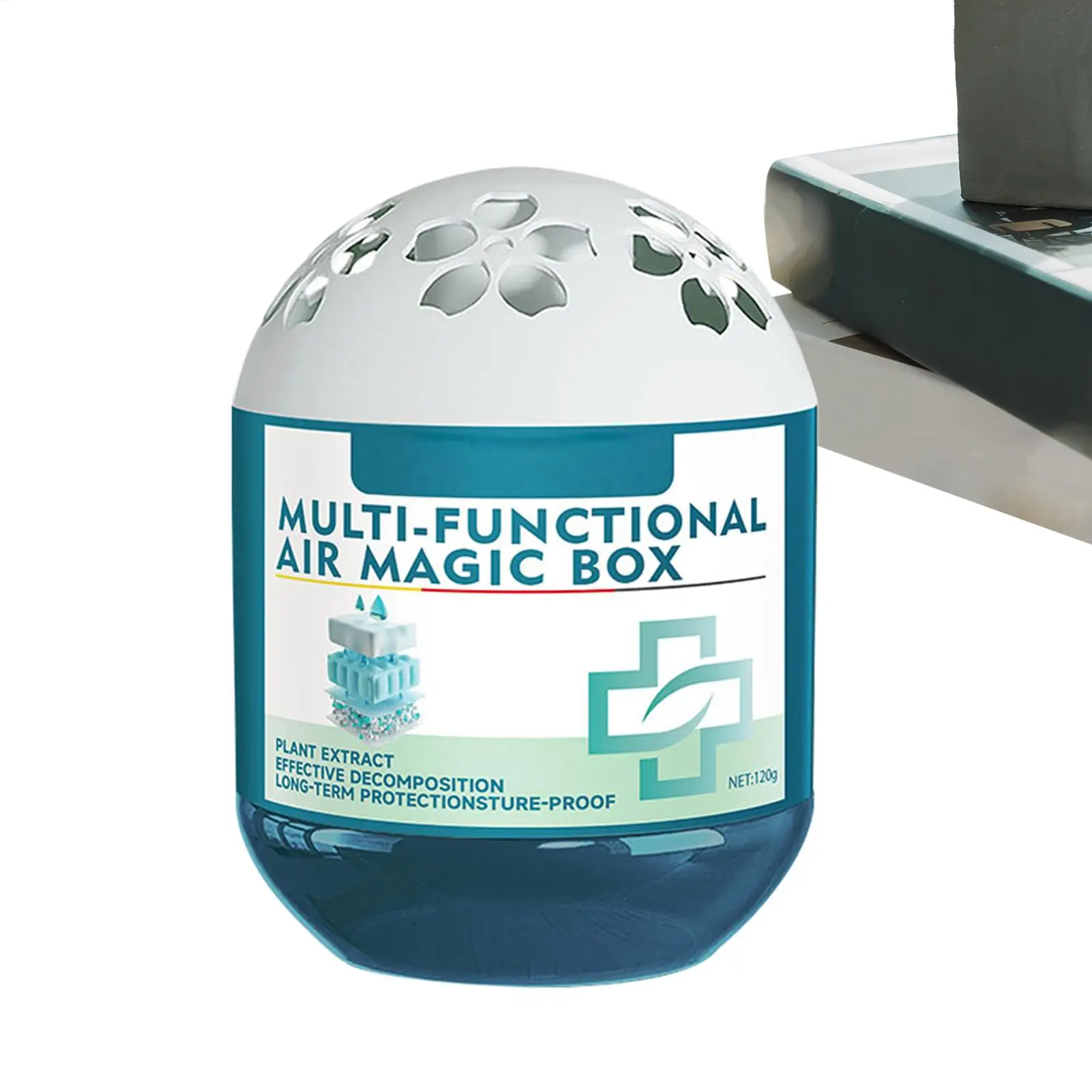 120g Multifunktionale Air Magic Box Staub Entfernung Anlage Extrakt Reiniger Automatische Luftreiniger Magic Box Für Zuhause Wohnzimmer Image