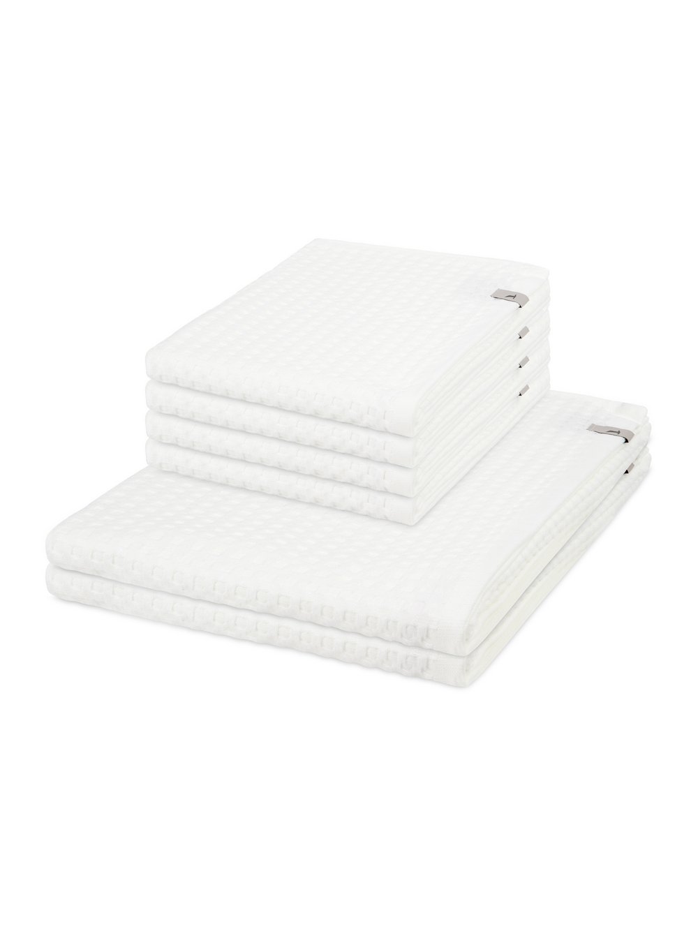 Möve Handtuchset 6-teilig Damen weiß, ONE SIZE Image