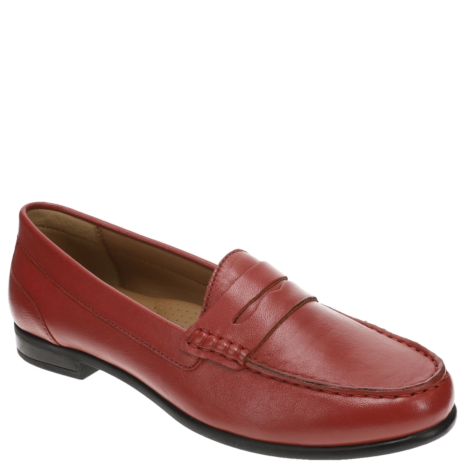 ARRAY Harper Loafer - Womens 5.5 Red Slip On Medium