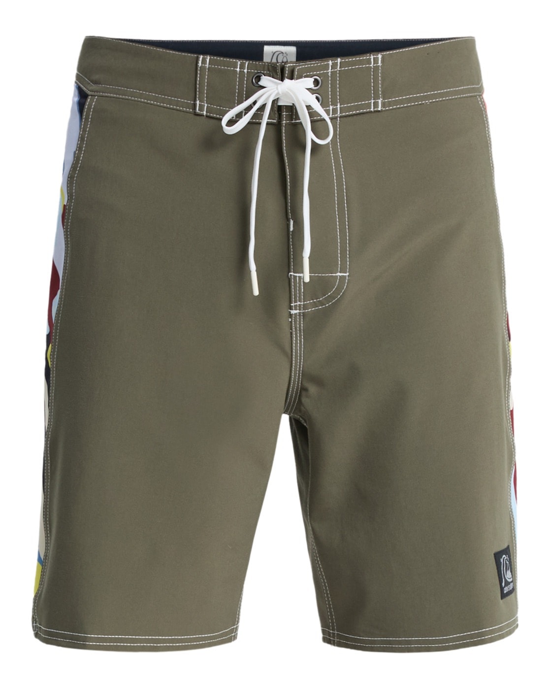 Boardshorts QUIKSILVER "Original Arch 18", Herren, Gr. 32(M), braun, Obermaterial: 92% Microfaser, 8% Elasthan;, Hosen