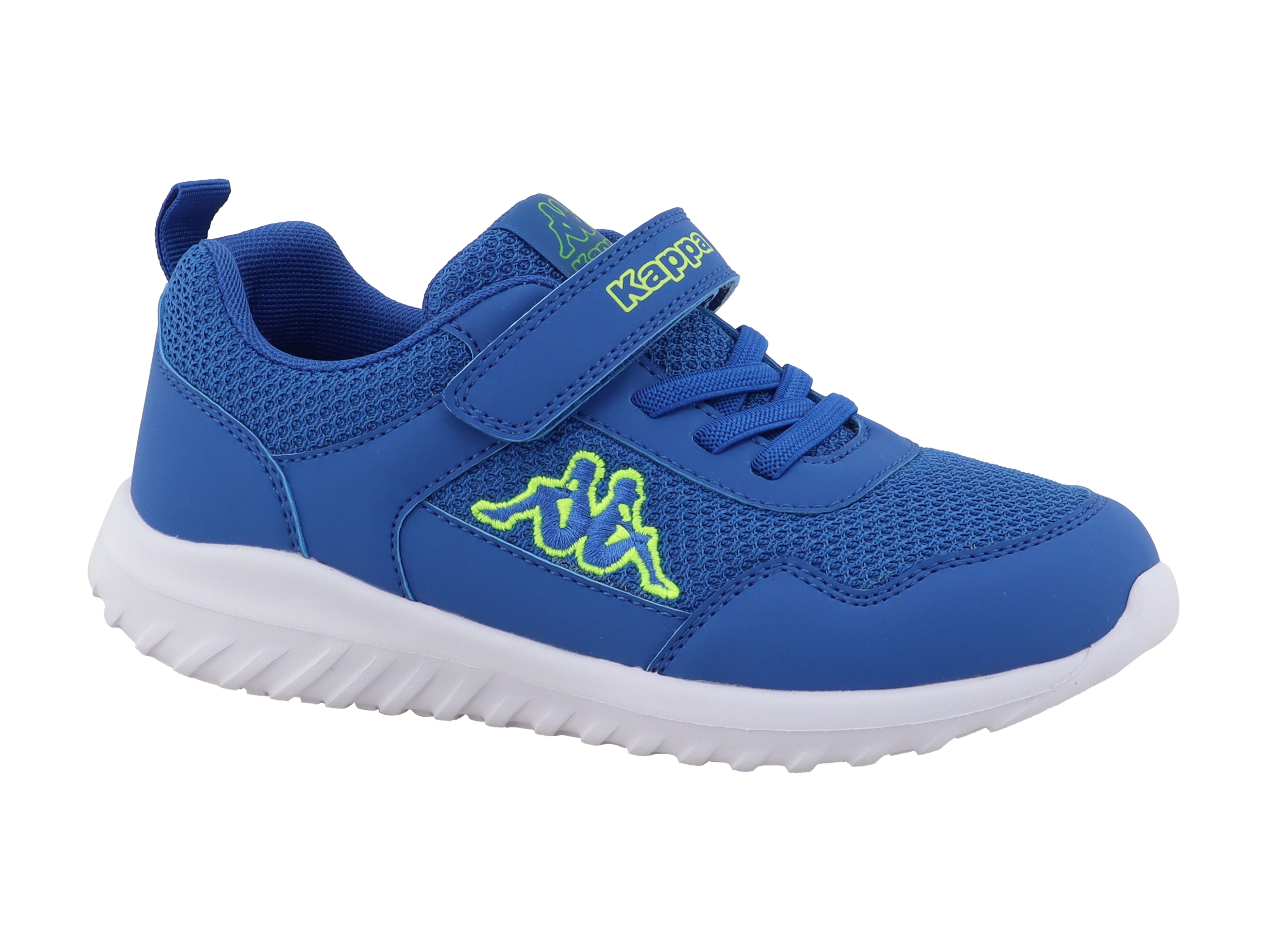 Sneaker KAPPA "PINELLA", Damen, Gr. 35, royal, lime, Synthetik, Schuhe Sneaker