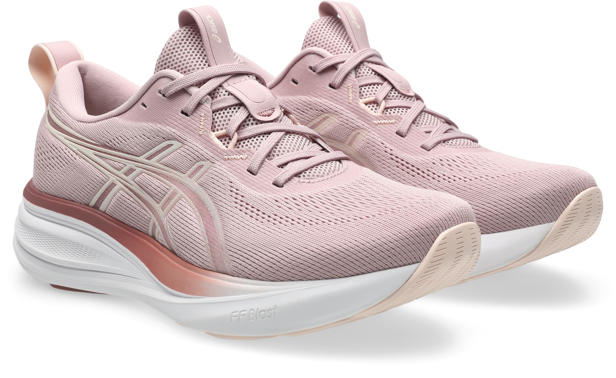 Laufschuh ASICS "GEL-PULSE 17", Damen, Gr. 38, morganite, pearl pink, Synthetik, Schuhe Laufschuh