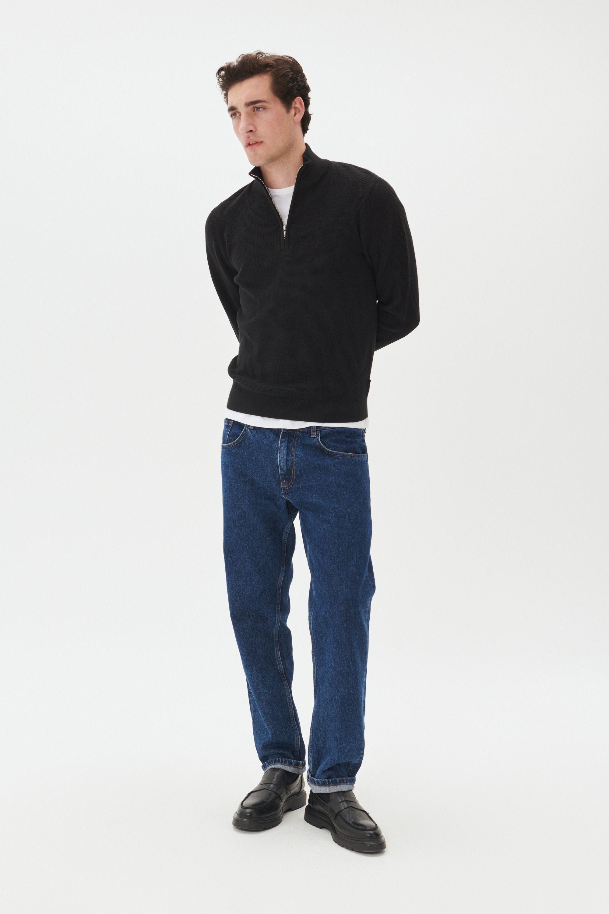 Strickpullover MAlagoon Gerade Passform black Image