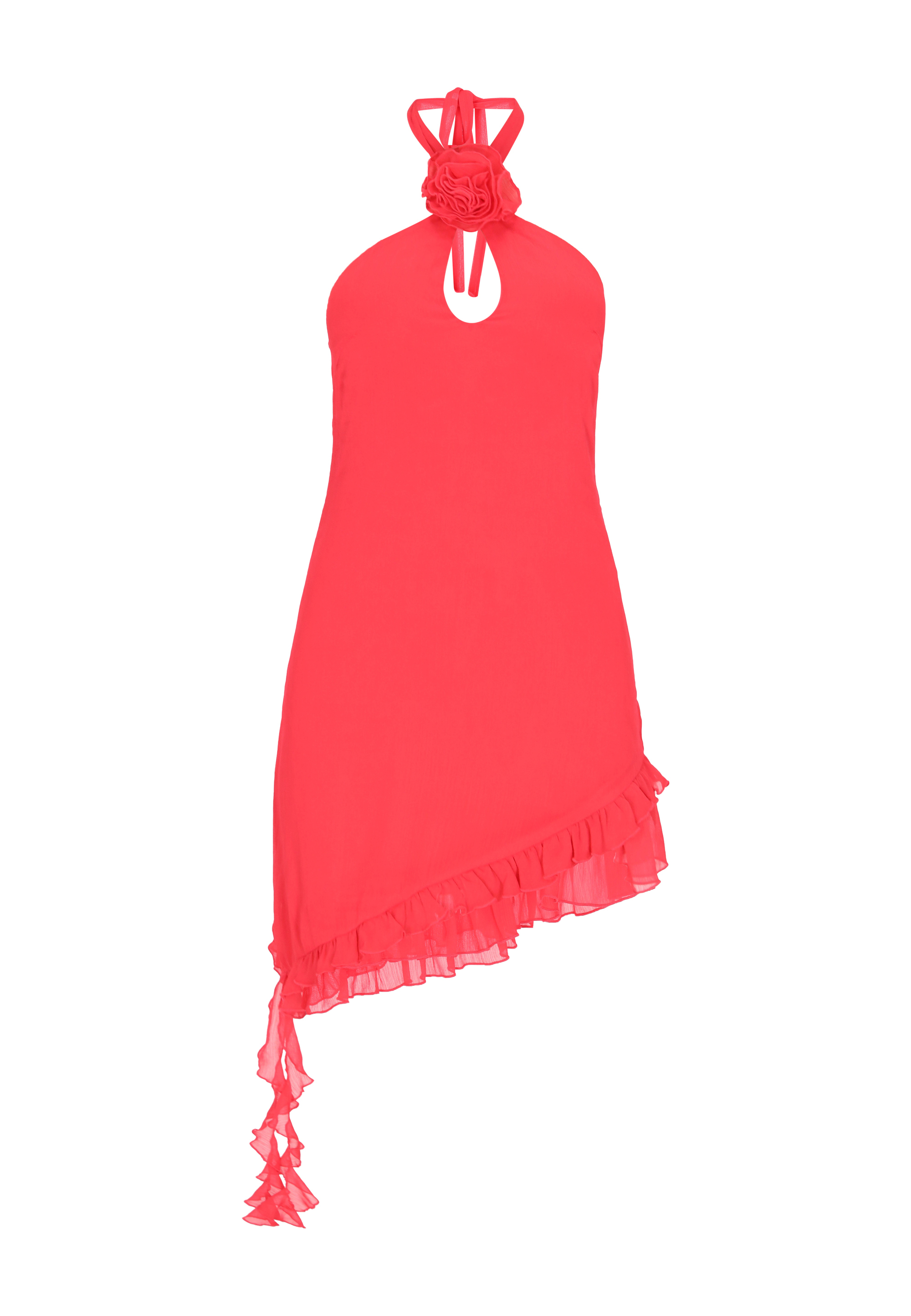 Mymo Kleid Frauen Rot L