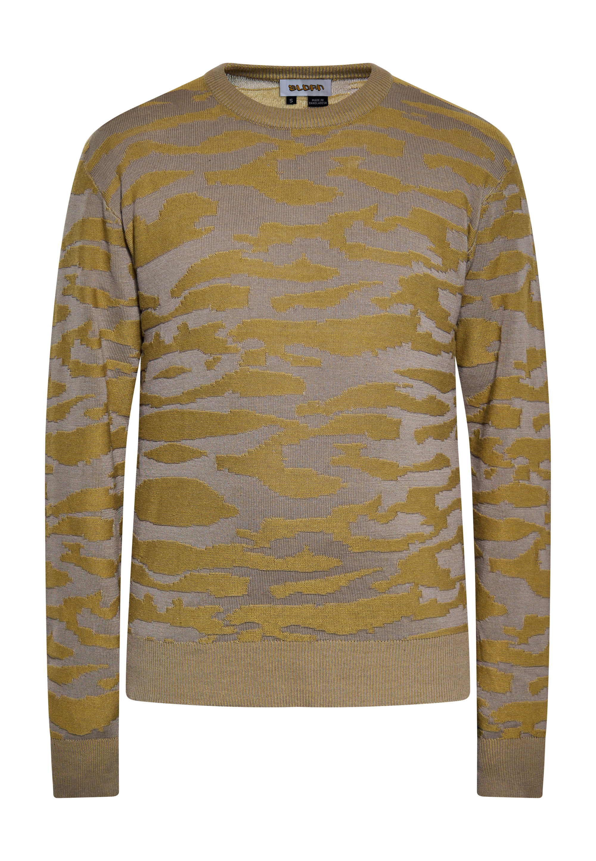 Mo Pullover Männer KHAKI GRAU MELANGE Image