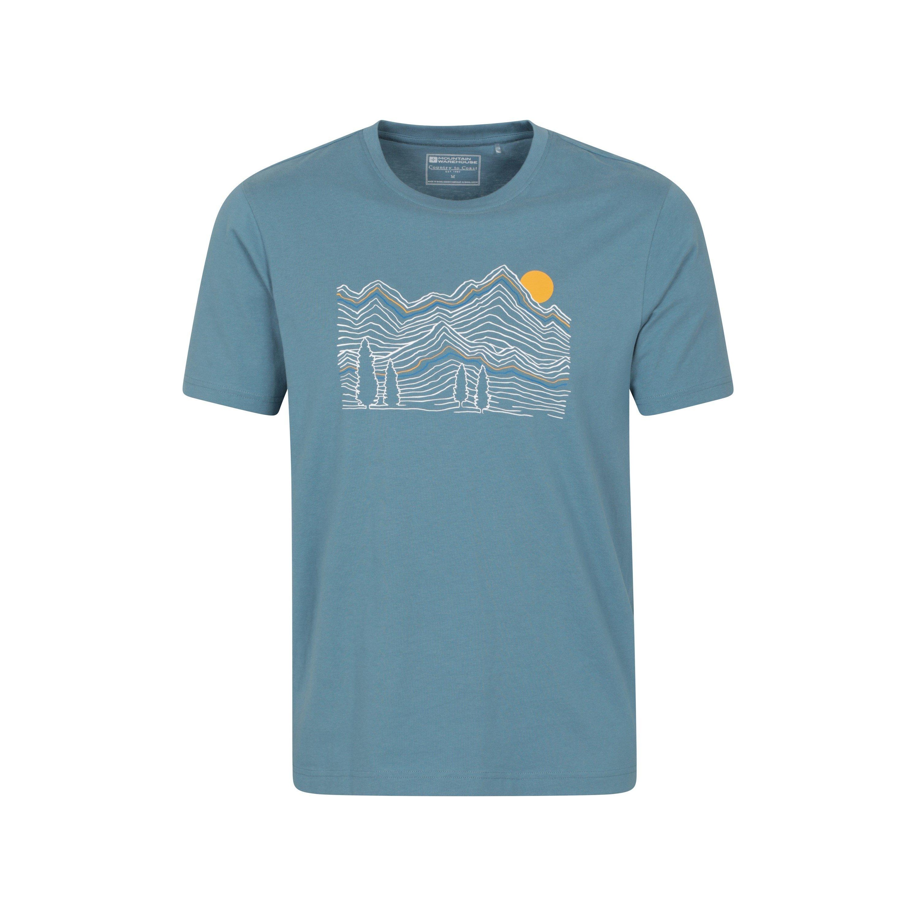 Mountain Warehouse - T-Shirt für Herren (Blau) Image