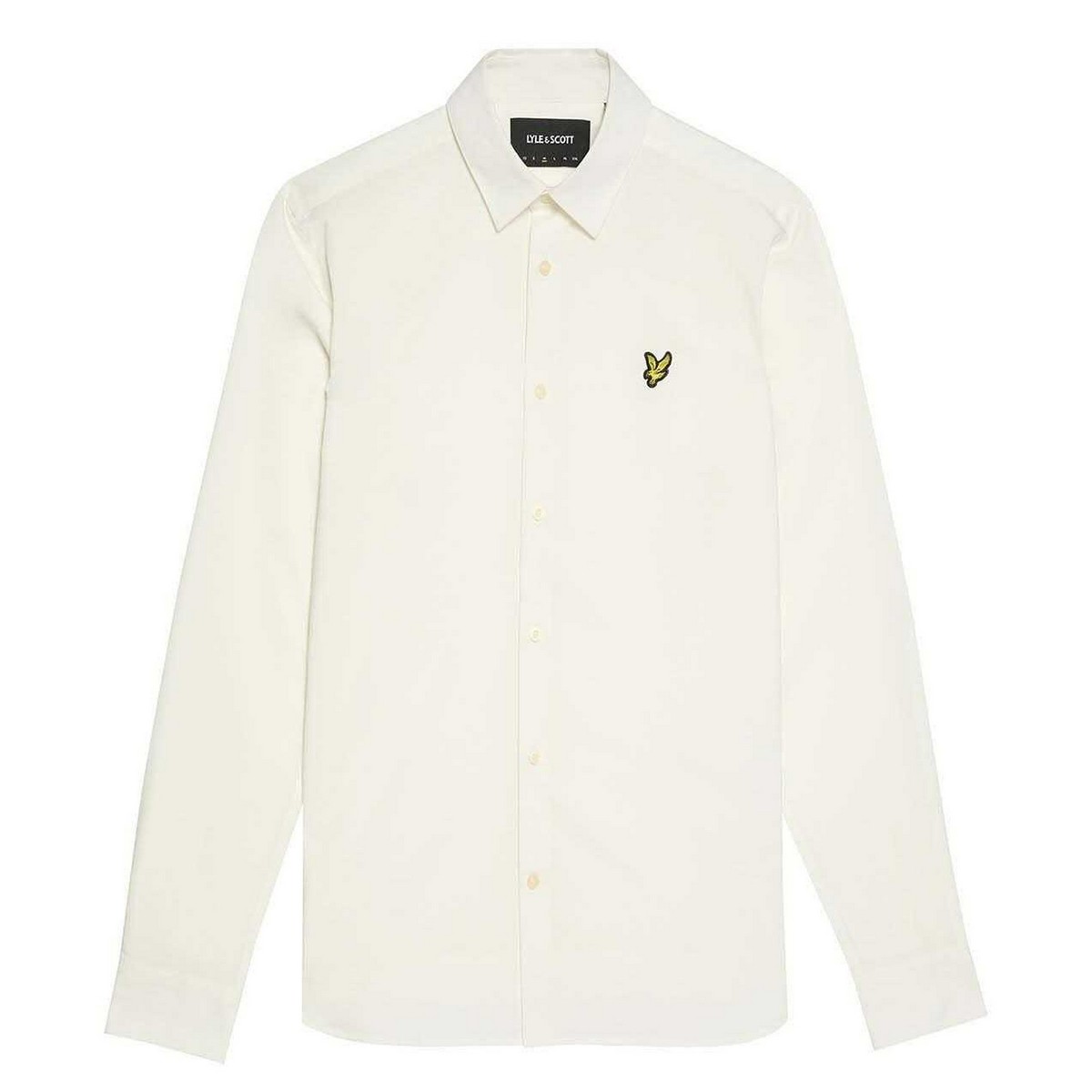 Lyle & Scott - Hemd für Herren, Bambus, Langärmlig (Weiß) Image