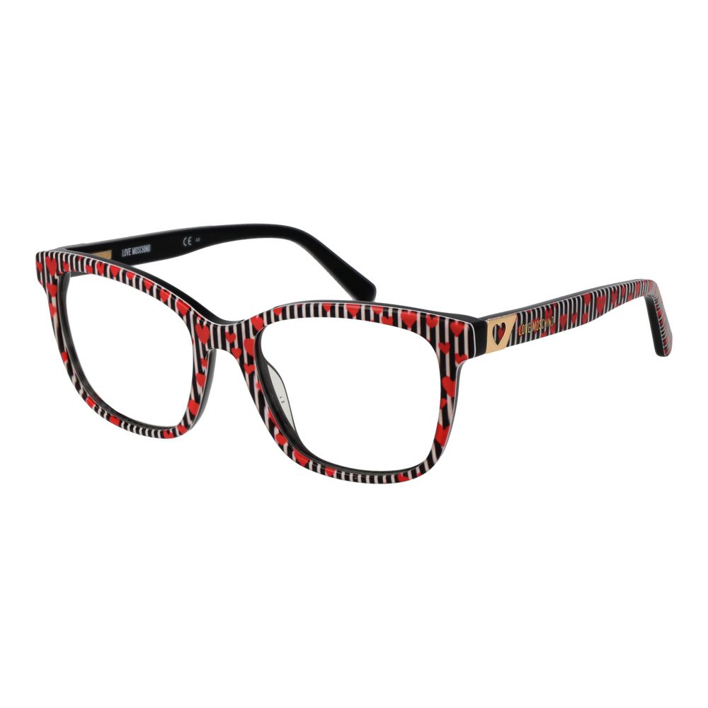 Herzstreifenmuster Brille Image