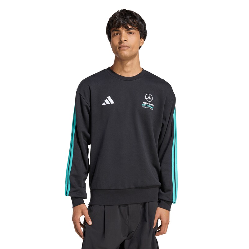Mercedes AMG Petronas adidas F1 Logo Sweatshirt – Schwarz Image
