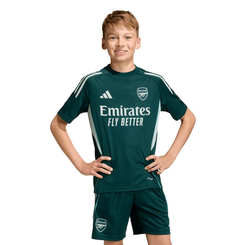 Arsenal adidas Trainingsjersey – Dunkelgrün – Kinder Image