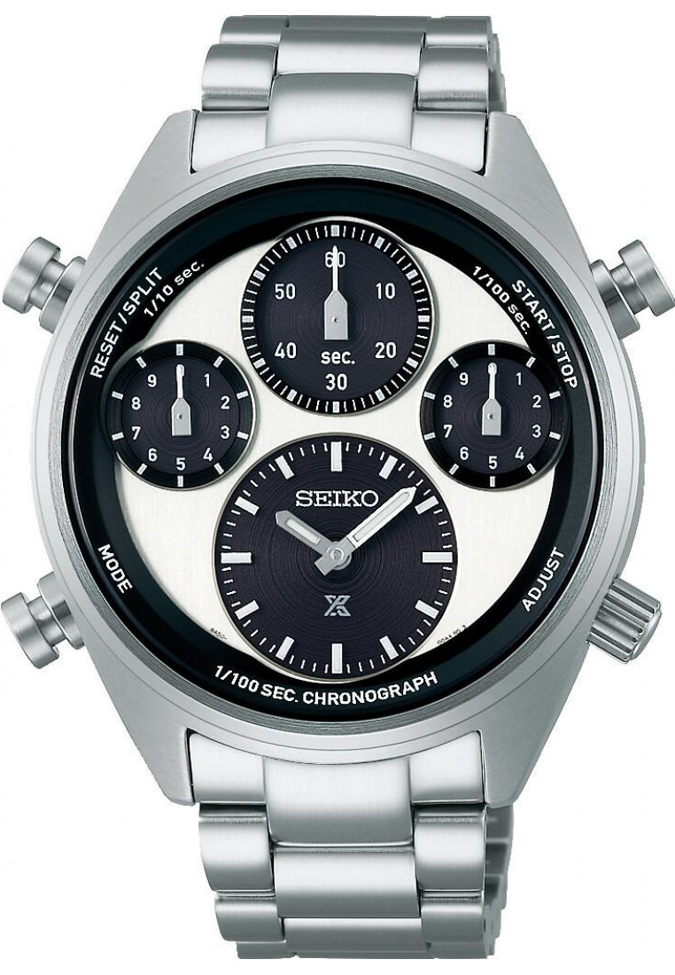 Seiko SFJ001P1 Mens Prospex Speedtimer Watch - Silver - One Size | Seiko Sale | Discount Designer Brands