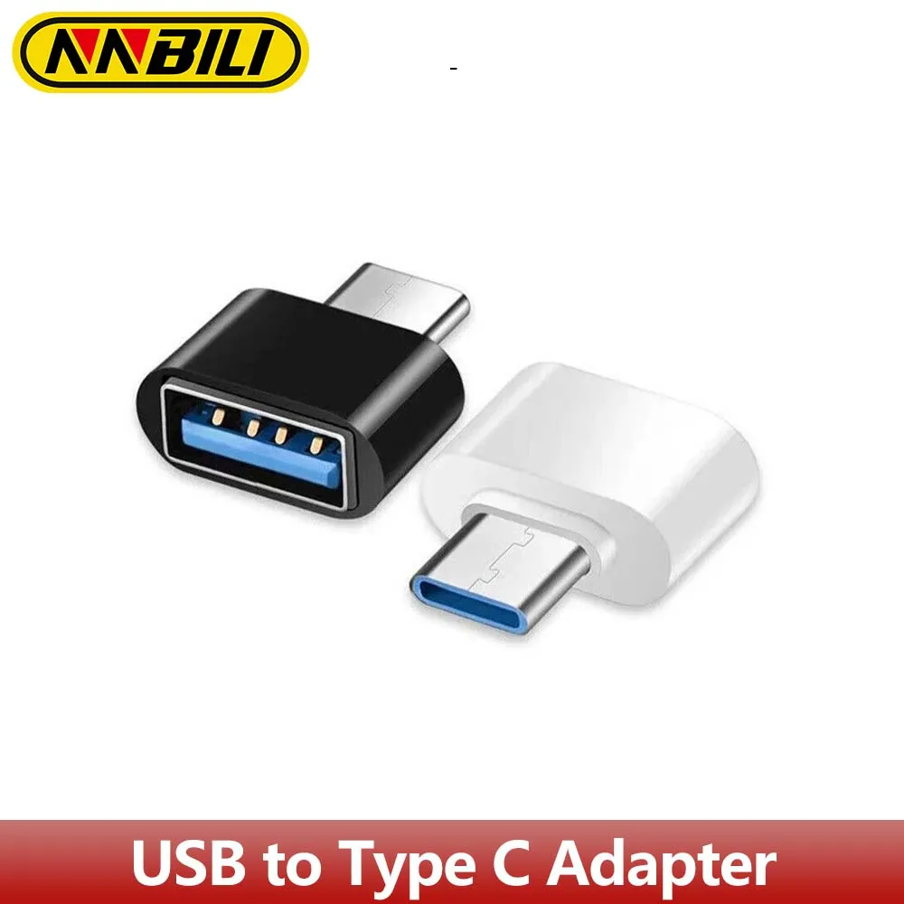 Nnbili Typ C zu USB Adapter 3.0 USB-C 3,0 Stecker otg eine Buchse Daten anschluss für MacBook Pro iPad Mini 6/Pro MacBook Air C Geräte Image